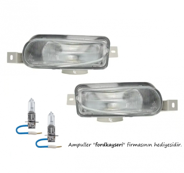 Ford Transit Sis Far Lambası Sağ Sol Takım Ampullü 2001-2006