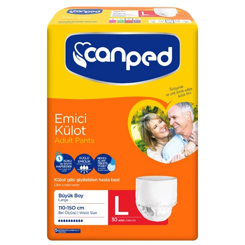 Canped Emici Külot Hasta Bezi Büyük(Large)30'lu