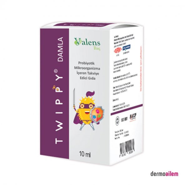 Valens Twippy Probiyotik Damla Twippy Damla