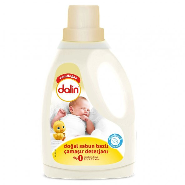 Dalin Sensitive Doğal Sabun Bazlı Sıvı Çamaşır Deterjanı 1500ml - Resim 2
