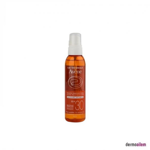 Avene Huile Solaire Spf 30 Faktör 200 ml Sprey Vücut Yağı