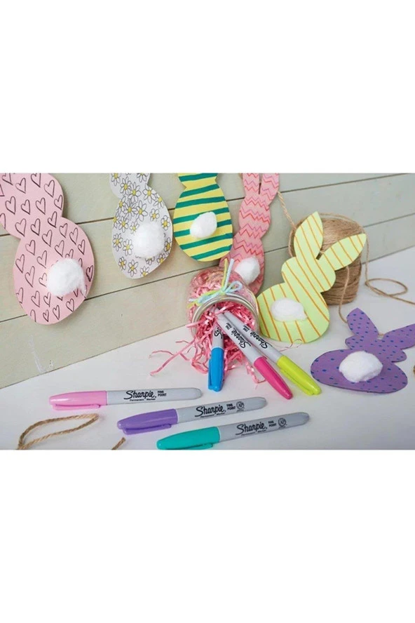 Sharpie Fine Permanent Markör 26 Lı Fine Permanent Markör Kurt - Resim 2