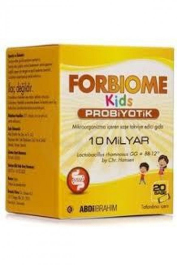Forbiome 10 Milyar Probiyotik 20 Saşe