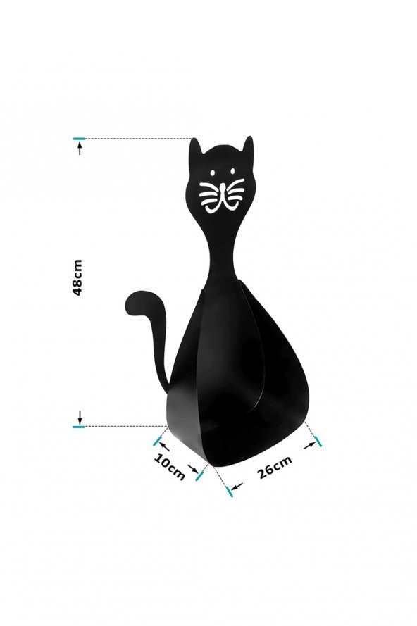 Kedili WC Kağıtlığı - 2