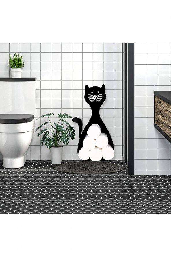 Kedili WC Kağıtlığı - 3