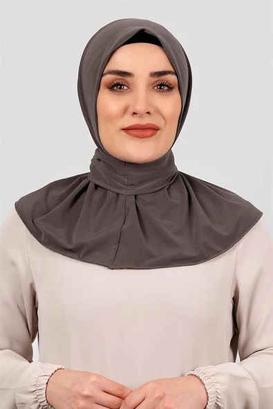 Vizon Pratik Hazır Geçmeli Tesettür Eşarp Sandy Kumaş Arkadan Çıtçıtlı 2101_10