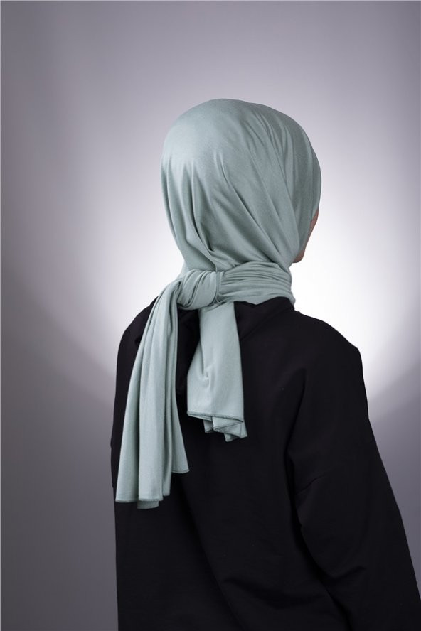 Çağla Düz Klasik Şal Viskon Kumaş Likralı Penye 202101_32 - 6