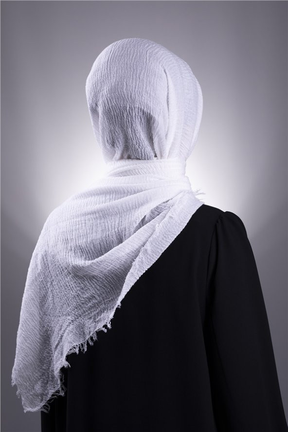 Ekru Düz Klasik Şal Bürümcük Şal 202104_27 - 3