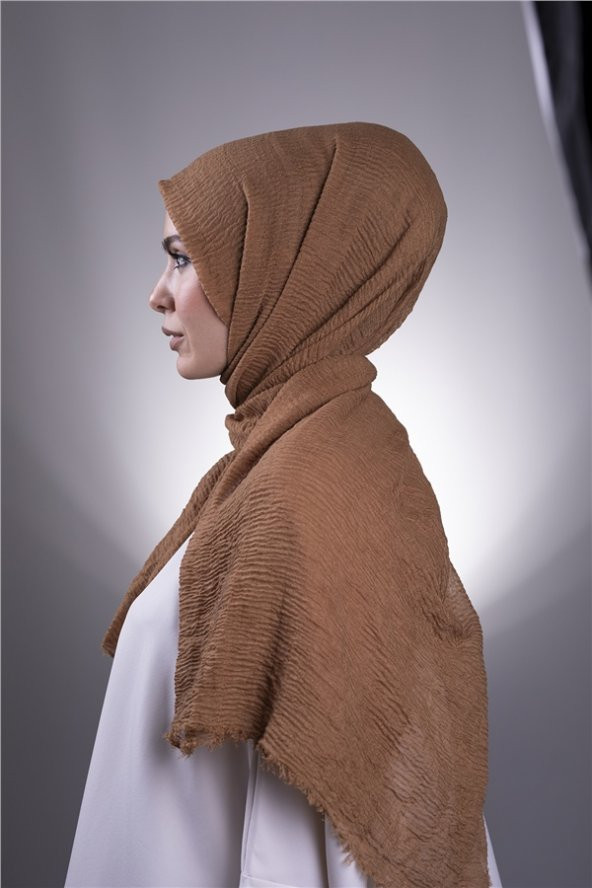 Taba Düz Klasik Şal Bürümcük Şal 202104_33 - 4