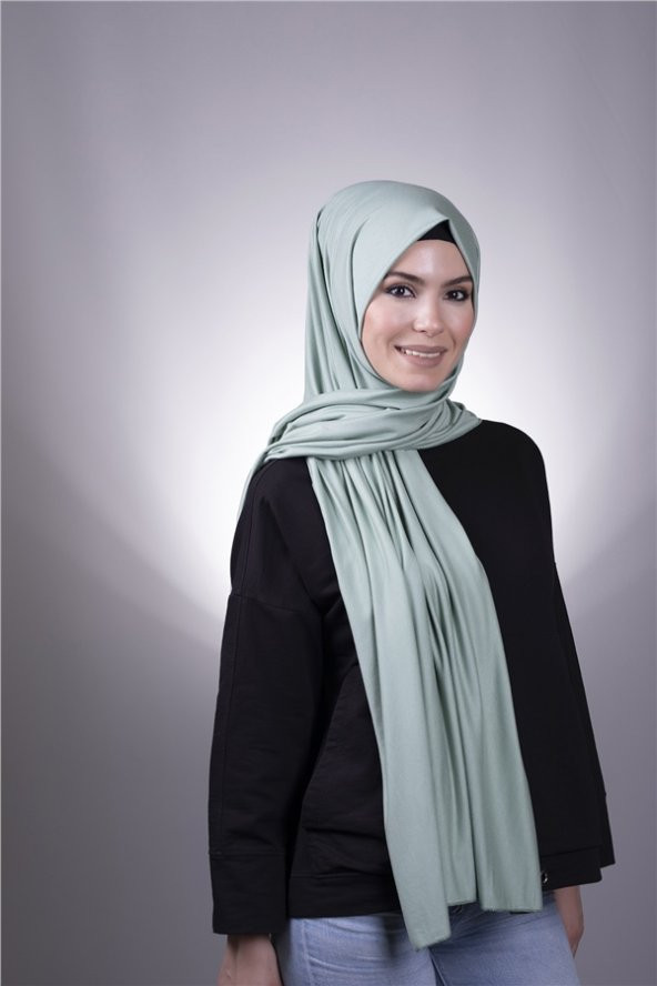 Çağla Düz Klasik Şal Viskon Kumaş Likralı Penye 202101_32