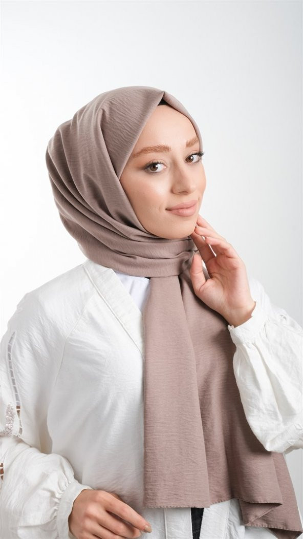 Vizon Düz Klasik Şal Pamuk Caz Sade 202105_10