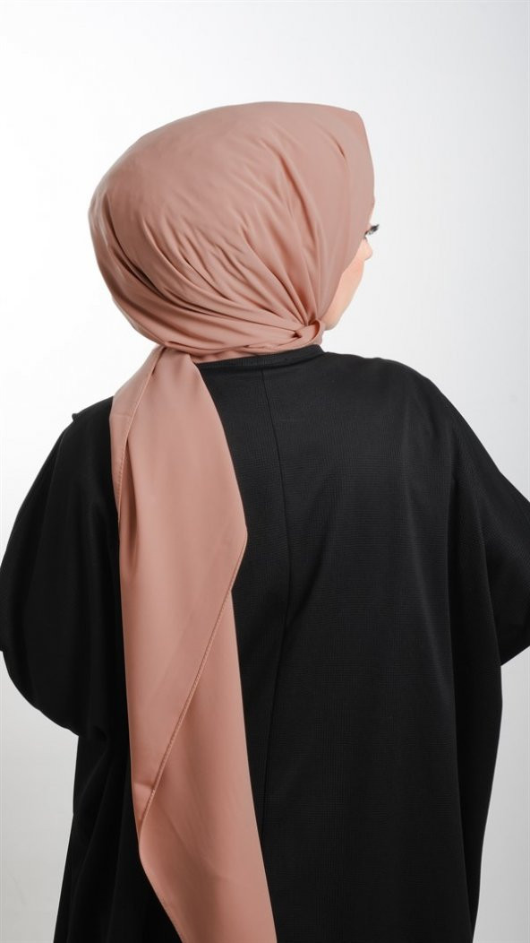 Yavruağzı Düz Klasik Şal Medine İpeği Sade 202103_35 - 2