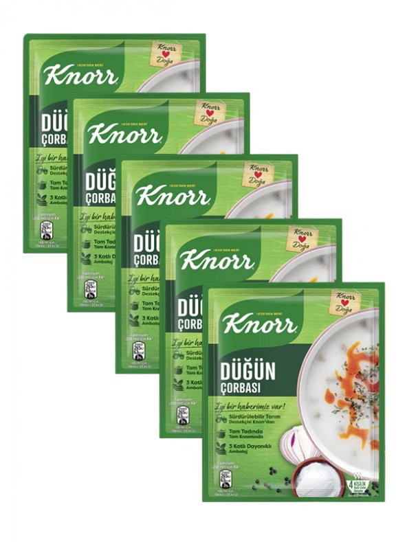 DÜĞÜN ÇORBA GRUBU, 5x72 gr