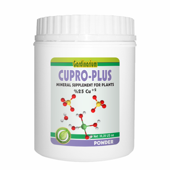 Gardinarium CUPRO-PLUS / POWDER (Bitkiler için Bakır Takviyesi) 1 kg