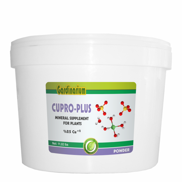 Gardinarium CUPRO-PLUS / POWDER (Bitkiler için Bakır Takviyesi) 5 kg