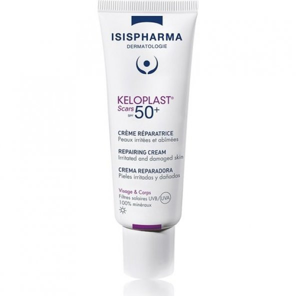 Isis Pharma Yüksek Güneş Koruyucu Filtreli Onarıcı Krem- Keloplast Scars Spf50+ Cream 40 ml