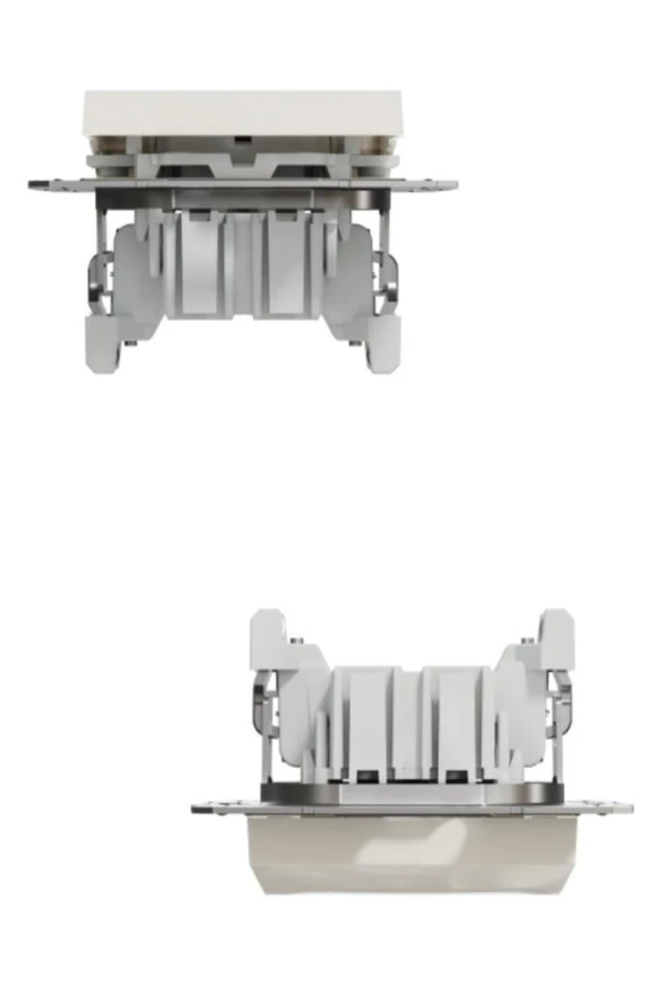 Schneider Asfora Krem Permütatör - Deviatör - Ara Vavien - Çerçeveli - Resim 3