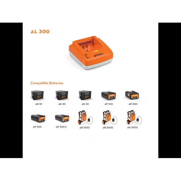 STIHL AL 300 Hızlı Akü Şarj Cihazı 220-240 V GARANTİSİZ! - 3