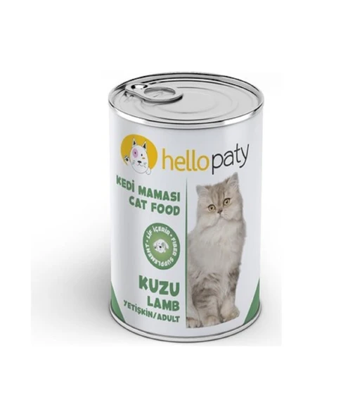 Hello Patty Kuzu Etli Kedi Konservesi 415gr ürün görseli 1
