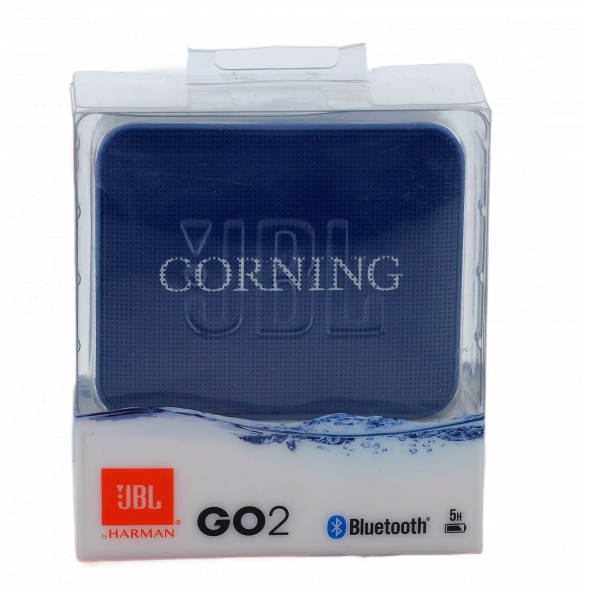 JBL GO 2 Corning Taşınabilir Bluetooth Hoparlör Mavi GARANTİSİZ