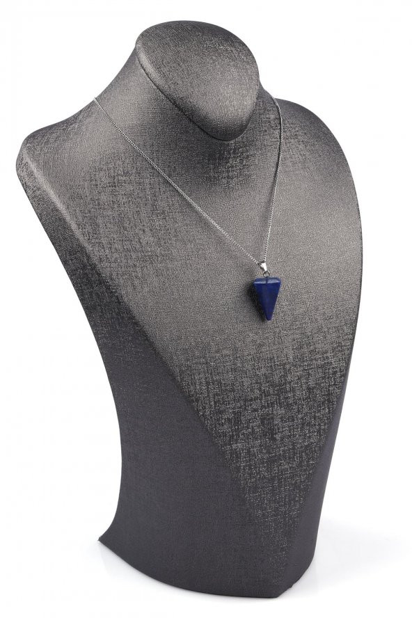 Lapis Lazuli Doğal Taş Kolye - 2