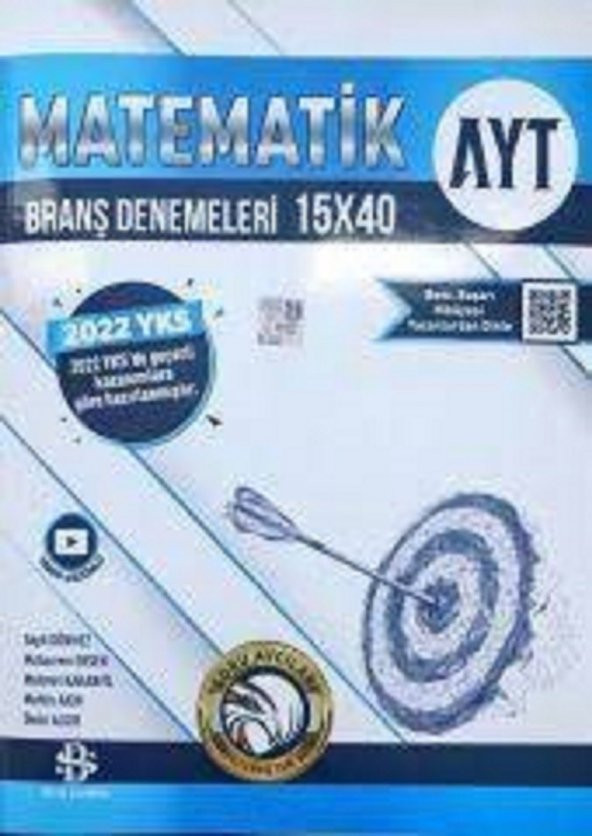 Bilgi Sarmal AYT Matematik 15 x 40 Branş Denemeleri Özel Baskı ürün görseli 1