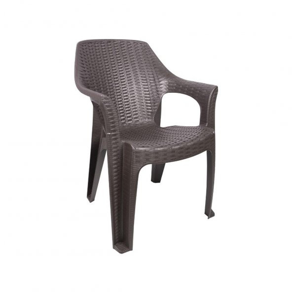 Mandella Queen Rattan Koltuk (4 Adet) Kahverengi