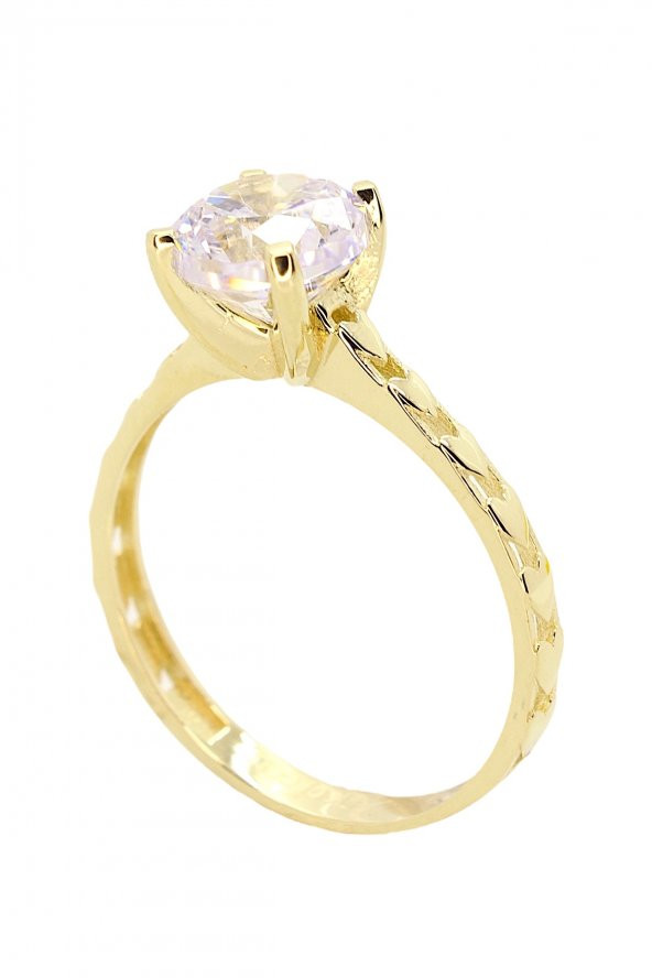 Cigold Tektaş Yüzük 8 Ayar Altın 1,91 Gr OA-K11401028626