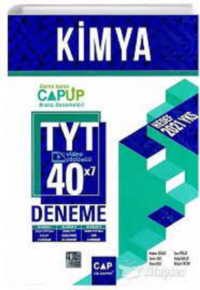 TYT Kimya 40 x 7 Up Deneme Çap Yayınları