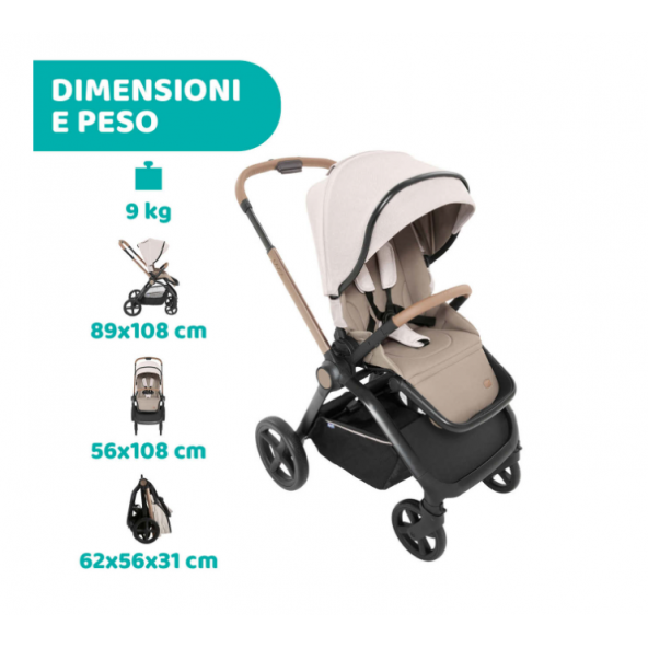 Chicco Mysa Bebek Arabası / Amber Glow - 10