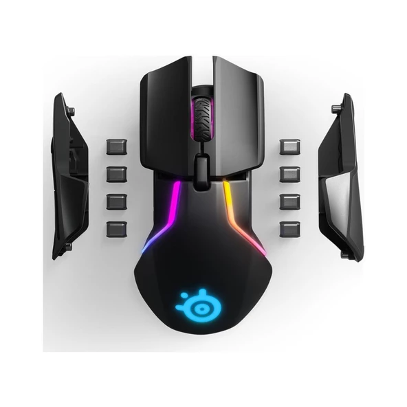 SteelSeries Rival 650 Wireless Gaming Mouse, Siyah Teşhir - 4