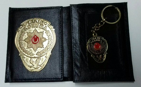 ROZET METAL,YAKIN KORUMA ROZETLİ CÜZDANI v ANAHTARLIK SATINAL-SIVILE SATILMAZ.