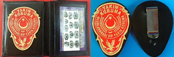 BAKMADAN GEÇME.YAKIN KORUMA ROZETLİ CÜZDANI ve KEMER ROZETİ SATINAL.SIVILE SATILMAZ