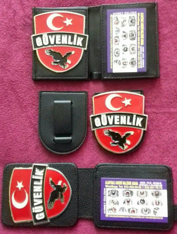 SEÇ KEŞFET.2AD CÜZDAN,1AD KEMER ROZETİ.ÖZEL GÜVENLİK ROZETLİ CÜZDANI AL.SIVILE SATILMAZ