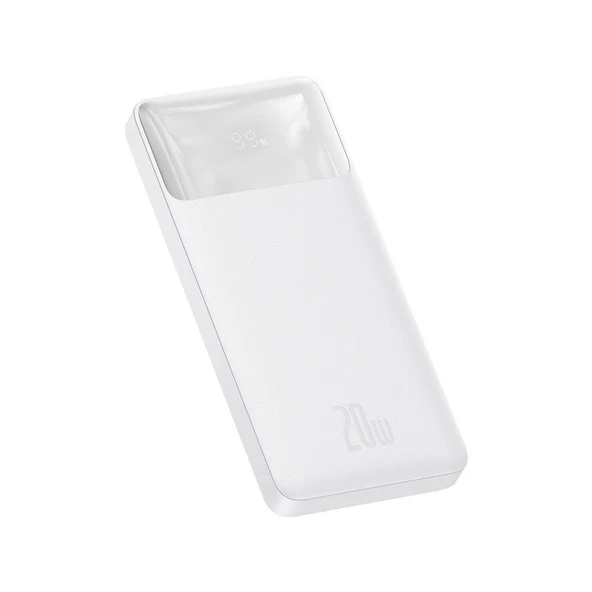 BASEUS PD 20W 10000 Mah Digital Göstergeli PowerBank, Akım Korumalı 4 Girişli Ultra Hızlı - 5