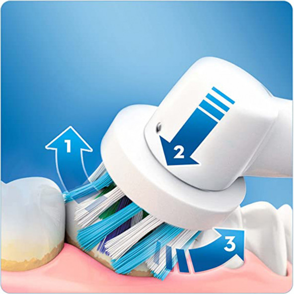 Oral-B Pro 750 Şarj Edilebilir Diş Fırçası Seyahat Kabı Hediyeli Pembe - 3