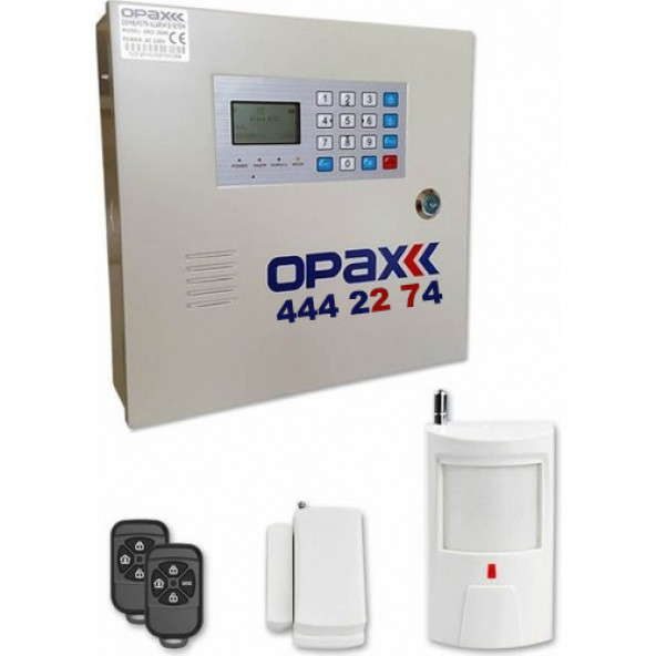 OPAX OPAX-2545 Pstn Özellikli Kabolu & Kablosuz Alarm Paneli