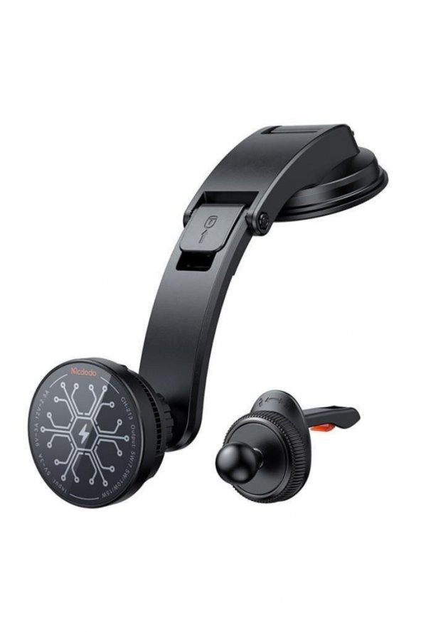 Ch-2130 Manyetik Wireless Araç Tutucu-siyah
