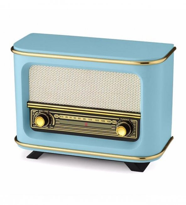 Otantik Ahşap Retro Nostaljik Radyo - 2