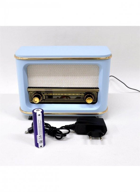 Otantik Ahşap Retro Nostaljik Radyo - 3