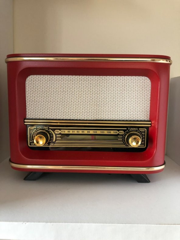 NOSTALJİ RADYO BLUETOOT-AUX-SD KART-USB - 4