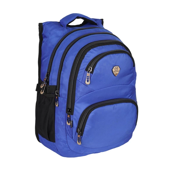 Relaxion 2226 Sax Mavi Su Geçirmez Astarlı Kumaş Sırt Çantası