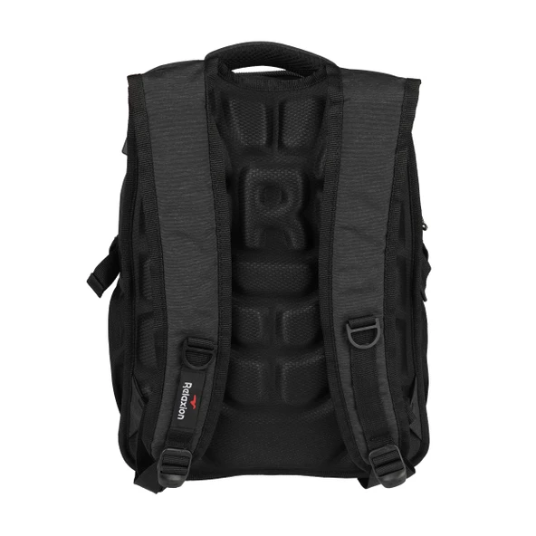 Relaxion 2226 Sax Mavi Su Geçirmez Astarlı Kumaş Sırt Çantası - 2