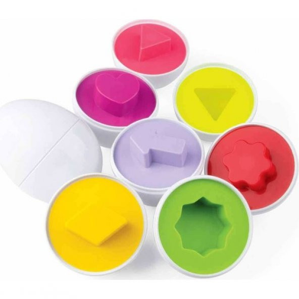 Circle Geometrik Yumurta Eşleme 10 Lu Crcl-107 - Resim 2