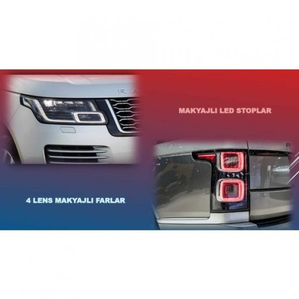 Çmk Land Rover Vogue 2013-2017 Facelift 2018+ Body Kit L405 Makyajlama - 3