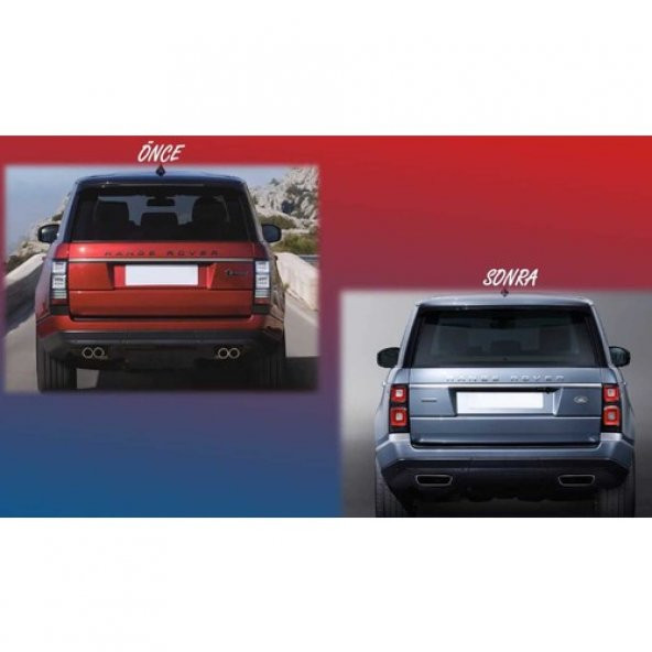 Çmk Land Rover Vogue 2013-2017 Facelift 2018+ Body Kit L405 Makyajlama - 4