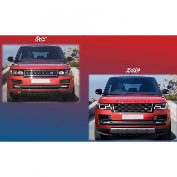 Çmk Land Rover Vogue 2013-2017 Facelift 2018+ Body Kit L405 Makyajlama - 2