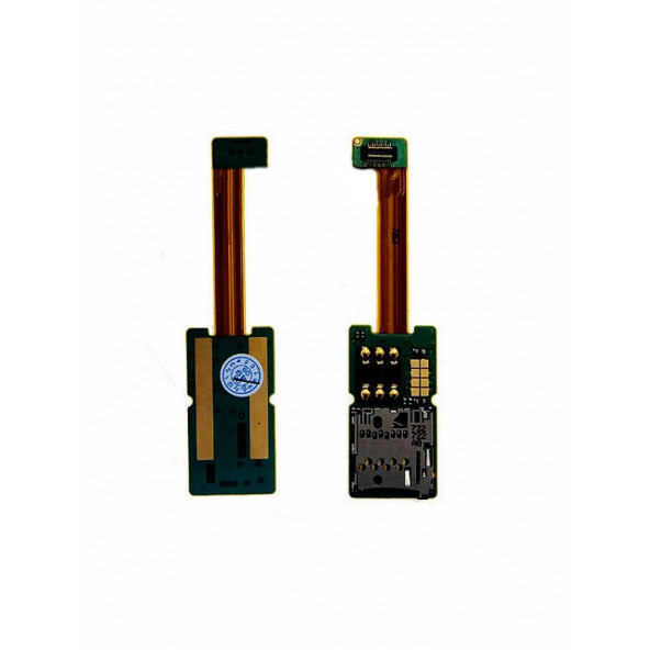 Nokia E65 Sim Kart Yuvası Soket Flex Nokia E65 Sim ve Hafıza Kart Yuvası Film