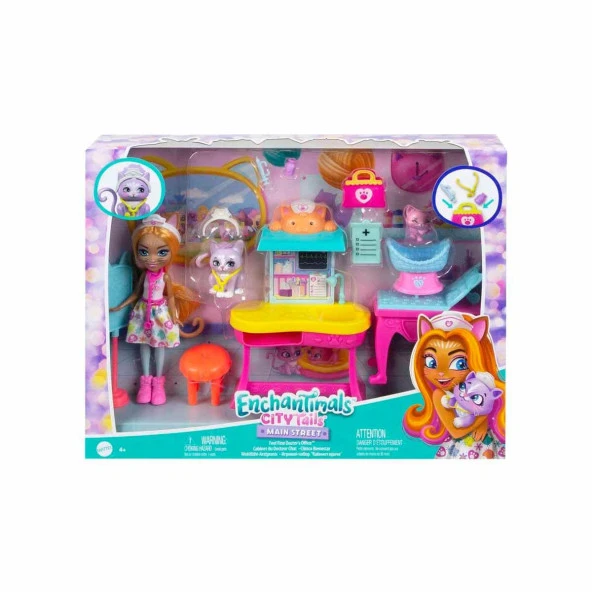 Enchantimals Klinik Oyun Seti Şehirde Gezinti - 7