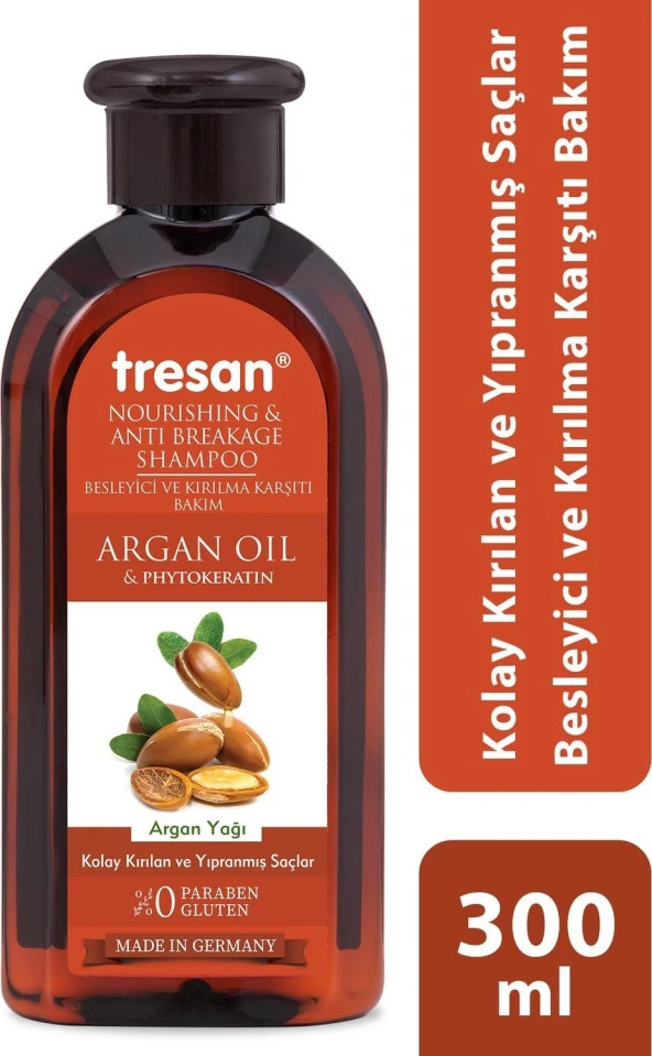 Tresan Argan Yağı Bakım Şampuanı 2 x 300 ml